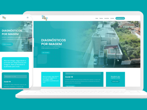 Desenvolvimento do site Centro de Imagens Desenvolvimento do site Centro de Imagens